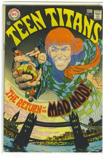 Teen Titans # 17, 4.5 VG +