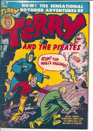 TERRY AND THE PIRATES # 9, 3.5 VG -