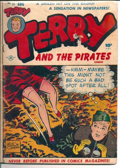 TERRY AND THE PIRATES # 11, 3.0 GD/VG