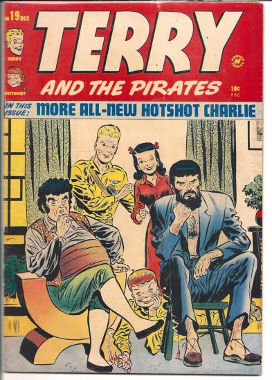 TERRY AND THE PIRATES # 19, 4.0 VG