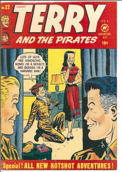 TERRY AND THE PIRATES # 22, 4.0 VG