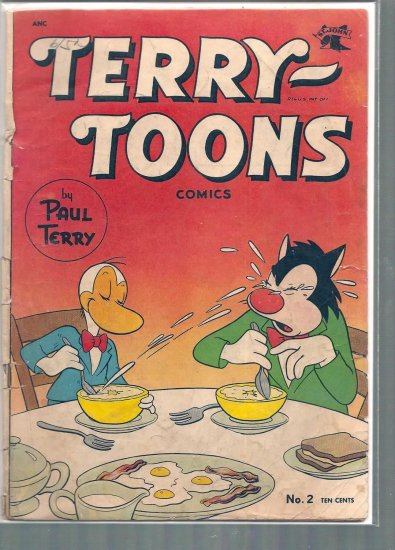 TERRY TOONS COMICS # 2, 2.0 GD