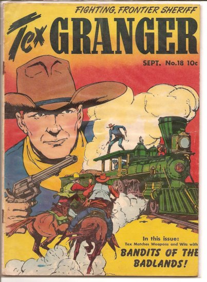 Tex Granger # 18, 2.5 GD +