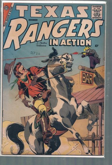 TEXAS RANGERS IN ACTION # 14, 4.0 VG