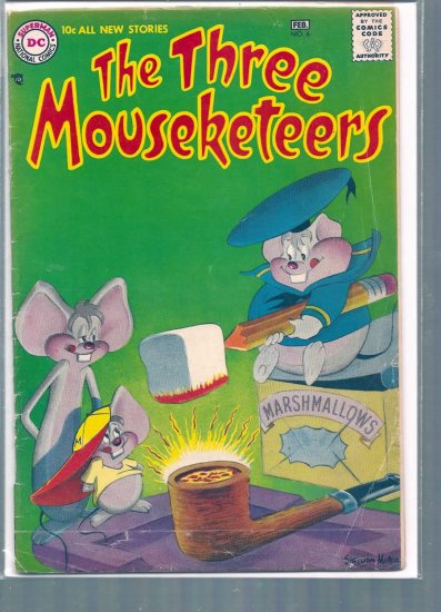 THE THREE MOUSEKETEERS # 6, 2.0 GD