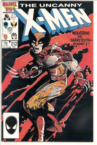 THE UNCANNY X-MEN # 212, 9.2 NM -