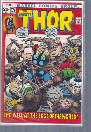 THOR # 195, 4.5 VG +