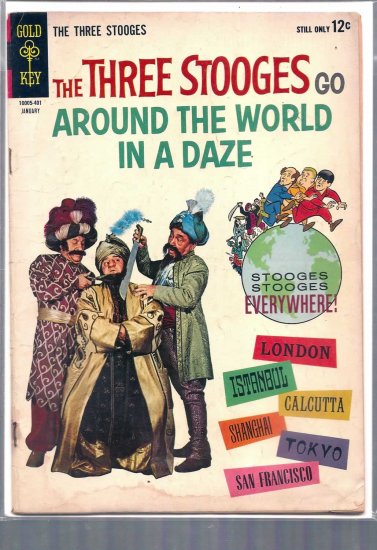 THREE STOOGES # 15, 2.5 GD +