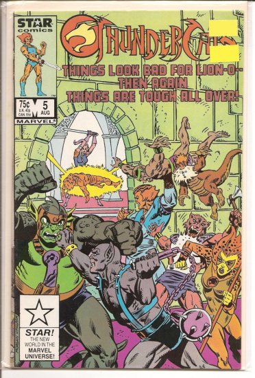 Thundercats # 5, 8.0 VF