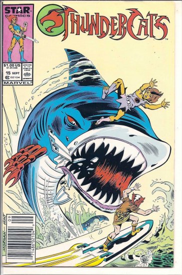 THUNDERCATS # 15, 4.5 VG +