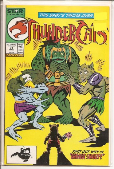 Thundercats # 21, 8.5 VF +