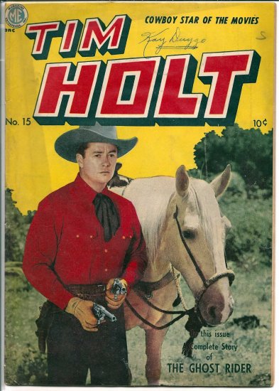 TIM HOLT # 15, 4.5 VG +