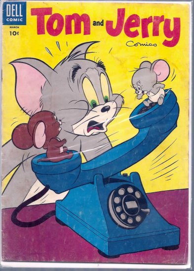 TOM AND JERRY # 128, 3.0 GD/VG