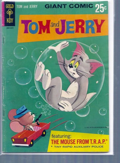 TOM AND JERRY: THE MOUSE FROM T.R.A.P. # 1, 4.0 VG