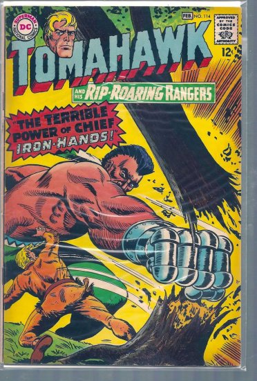 Tomahawk # 114, 3.5 VG -