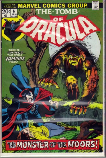 TOMB OF DRACULA # 6, 7.0 FN/VF