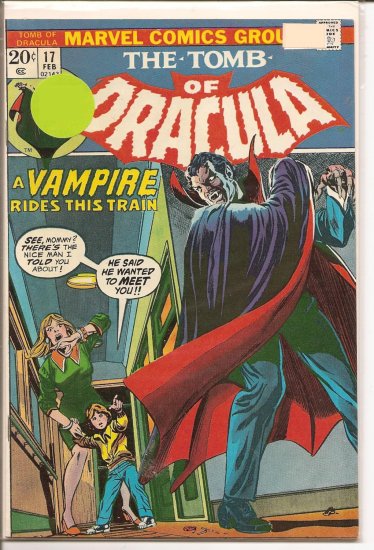 Tomb of Dracula # 17, 8.0 VF