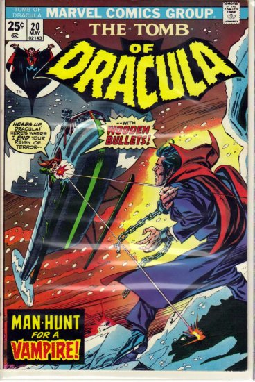 TOMB OF DRACULA # 20, 8.0 VF