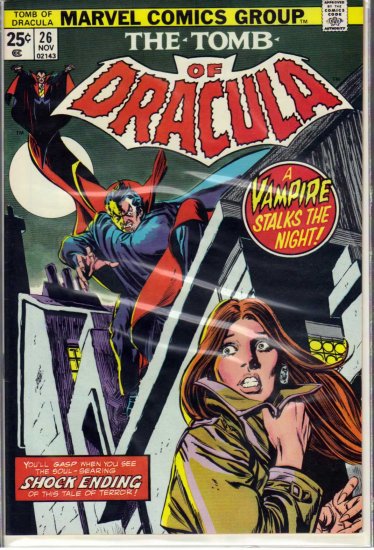 TOMB OF DRACULA # 26, 9.0 VF/NM