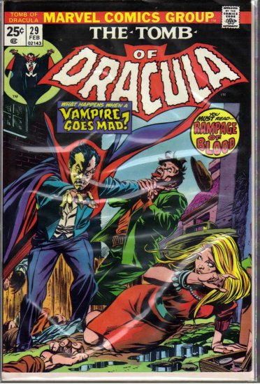 TOMB OF DRACULA # 29, 7.0 FN/VF
