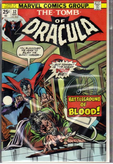 TOMB OF DRACULA # 32, 5.0 VG/FN