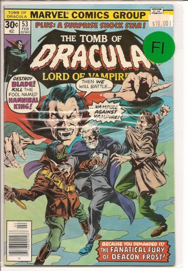 Tomb of Dracula # 53, 6.0 FN