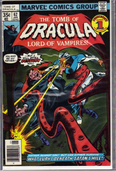 TOMB OF DRACULA # 62, 7.5 VF -