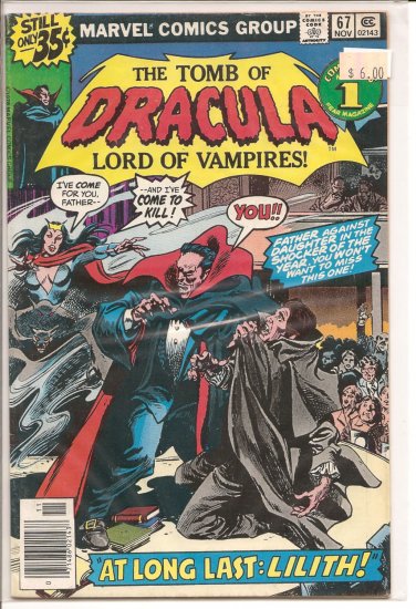 Tomb of Dracula # 67, 6.0 FN