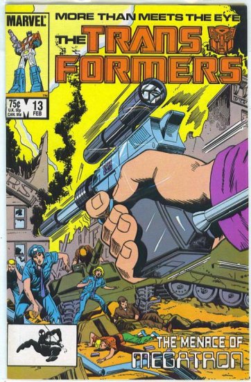 Transformers # 13, 4.5 VG +