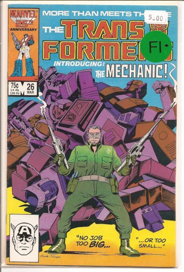 Transformers # 26, 6.5 FN +