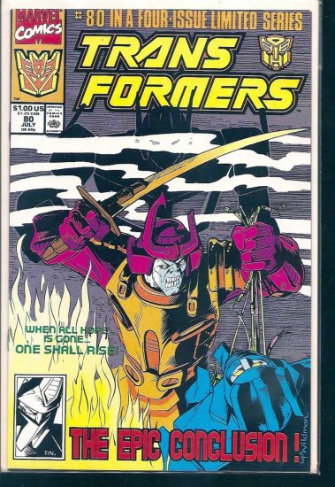 TRANSFORMERS # 80, 9.0 VF/NM