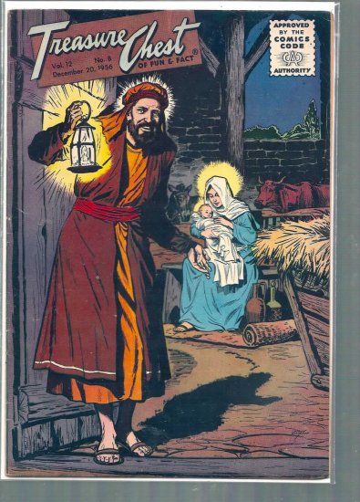 TREASURE CHEST VOLUME 12 # 8, 4.5 VG +