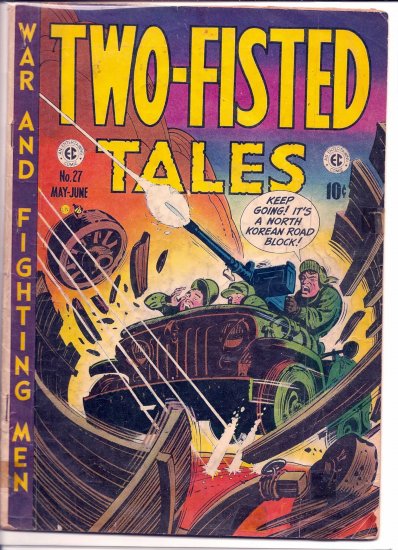 TWO-FISTED TALES # 27, 2.5 GD +