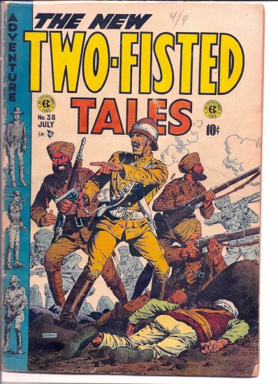 TWO-FISTED TALES # 38, 3.5 VG -