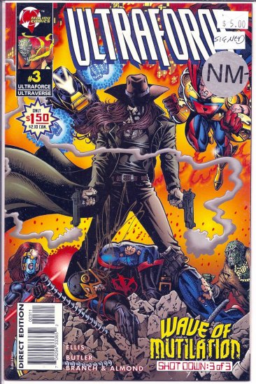 Ultraforce # 3, 9.2 NM -