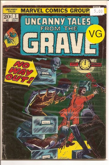Uncanny Tales # 3, 4.0 VG