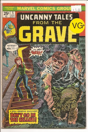 Uncanny Tales # 5, 4.5 VG +