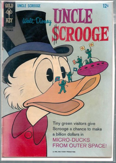UNCLE SCROOGE # 65, 3.0 GD/VG
