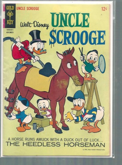 UNCLE SCROOGE # 66, 3.5 VG -