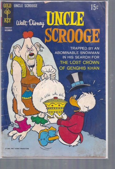 UNCLE SCROOGE # 84, 2.5 GD +