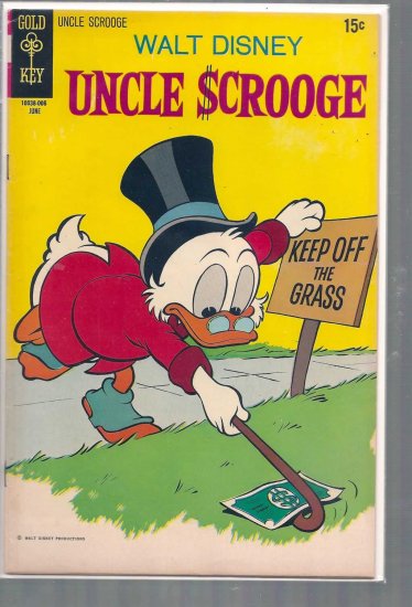UNCLE SCROOGE # 87, 4.5 VG +