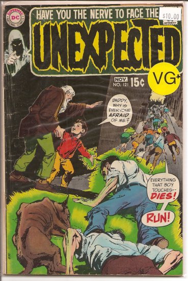 Unexpected # 121, 4.5 VG +