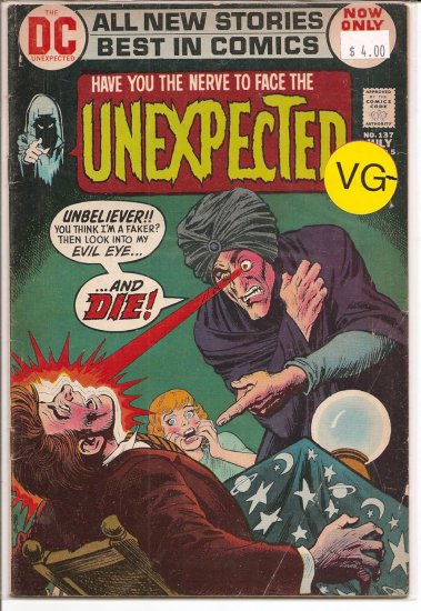 Unexpected # 137, 3.5 VG -