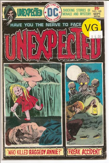 Unexpected # 168, 4.0 VG