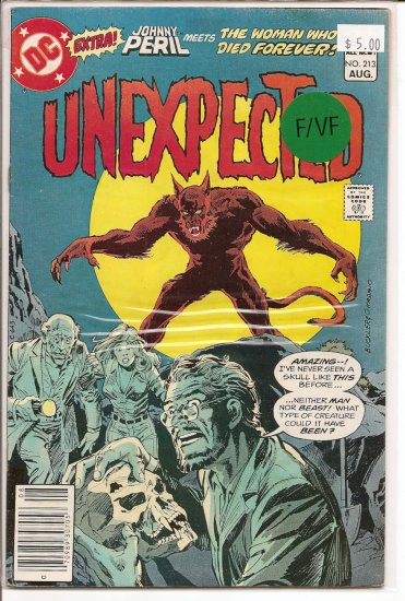 Unexpected # 213, 7.0 FN/VF
