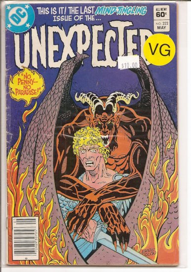 Unexpected # 222, 4.0 VG