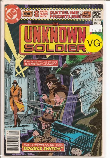 Unknown Soldier # 243, 4.5 VG +