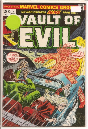 Vault of Evil # 5, 5.0 VG/FN