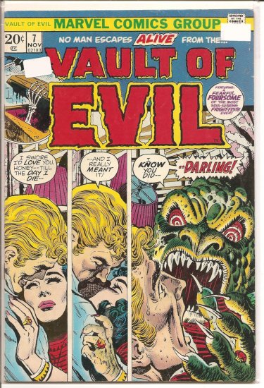 Vault of Evil # 7, 4.5 VG +