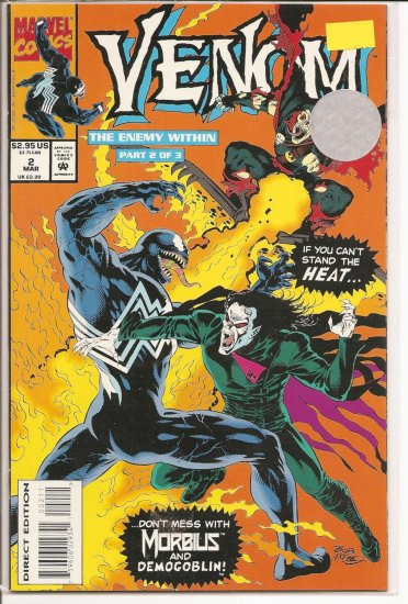 Venom The Enemy Within # 2, 9.4 NM